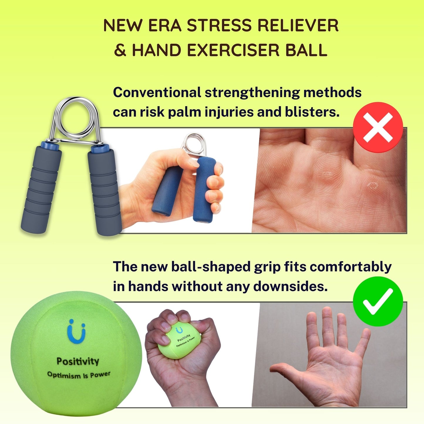 Unwynnd Stress Ball: On-The-Go Stress Buster For Instant Relief From Stress & Anxiety (Soft Grip)