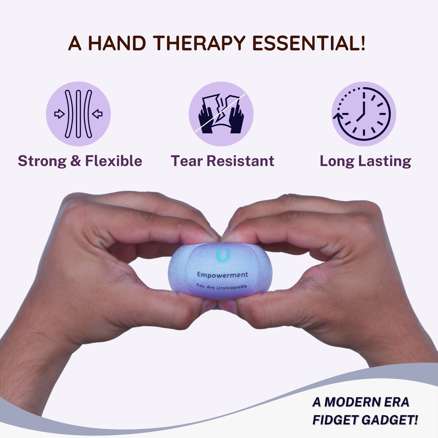 Unwynnd Stress Ball: Ideal Hand Exerciser For Improved Hand & Grip Strength (Hard Grip)